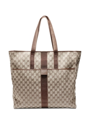 Gucci Pre-Owned 2000-2020s canvas tote bag - Neutrals