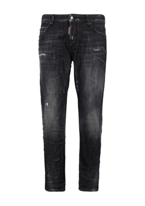 DSQUARED2 fog wash slim twist jeans - Black