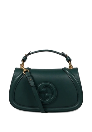 Gucci medium Blondie logo-embossed tote bag - Green