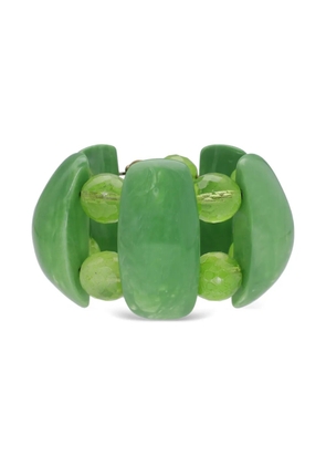 Vintage geometric green bracelet
