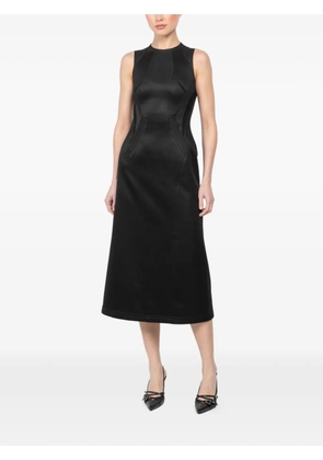 Shiro Sakai panelled midi dress - Black