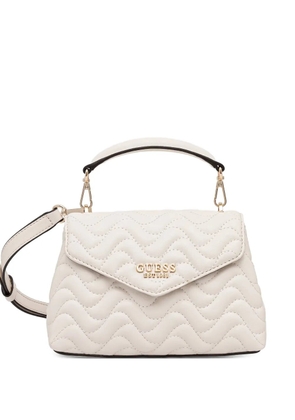 GUESS USA Melisandra logo-plaque tote bag - Neutrals