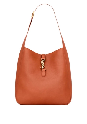Saint Laurent large Le 5 À 7 buckle leather shoulder bag - Orange