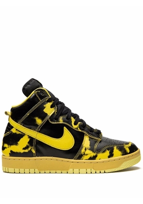 Nike Dunk High 1985 'Yellow Acid Wash' sneakers - Black