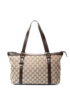 Gucci Pre-Owned 2000-2015 Abbey shoulder bag - Neutrals