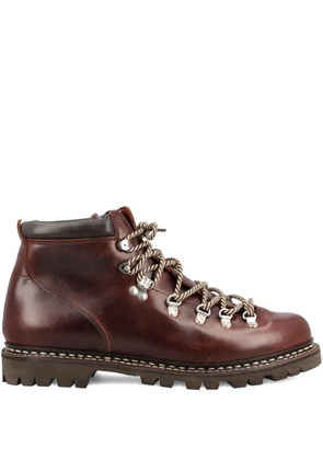 Paraboot Avoriaz leather lace-up boots - Brown