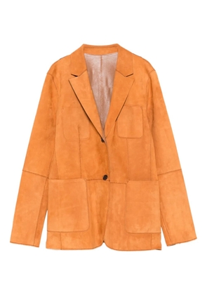 Desa 1972 suede blazer - Orange