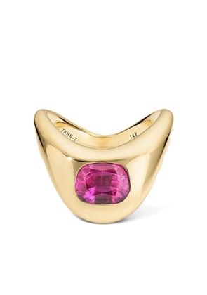 ZAHN-Z big Zaha tanzania ring - Gold