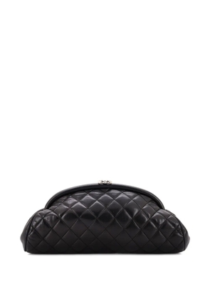 CHANEL Pre-Owned Timeless Quilted Lambskin clutch bag - Black
