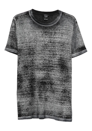 Avant Toi round-neck graphic T-shirt - Grey