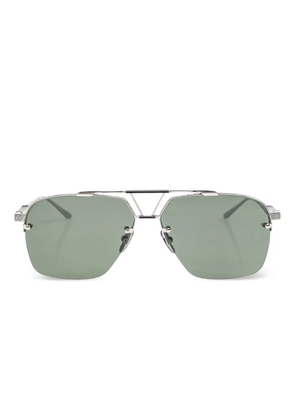 Leisure Society Presidio geometric sunglasses - Silver