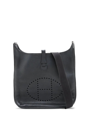Hermès Pre-Owned 2005 Evelyne TGM perforated leather tote bag - Black