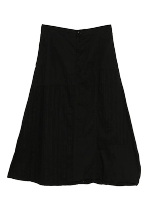 Y's twill skirt - Black