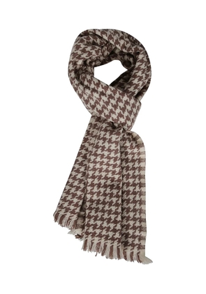 Altea houndstooth scarf - Brown