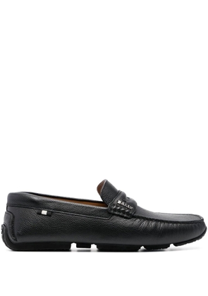 Bally slip-on leather loafers - Black