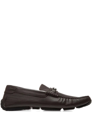 Bally woven leather chain loafers - EBANO 21
