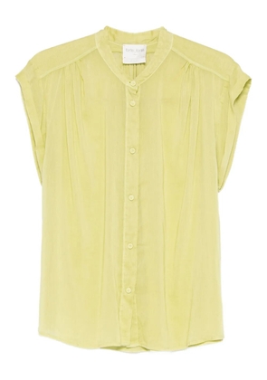 Forte Forte buttoned short-sleeve shirt - Yellow