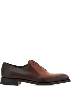 Ferragamo Tramezza oxford shoes - Brown