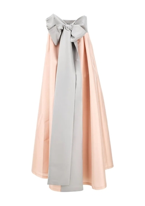 Bernadette bow-detail dress - Pink
