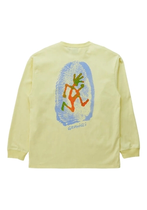 Gramicci thumbprint long-sleeve sweatshirt - Green