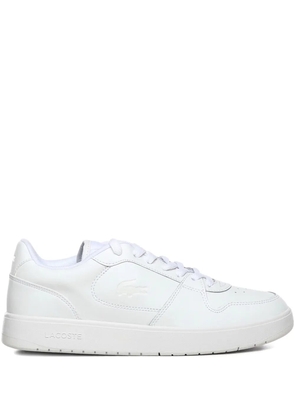 Lacoste lace-up logo sneakers - White