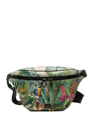 Dolce & Gabbana Pre-Owned 2000-2025 Neoprene Tropical Print Palermo belt bag - Green