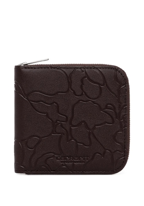 Carhartt WIP Camo Duck zip wallet - Brown