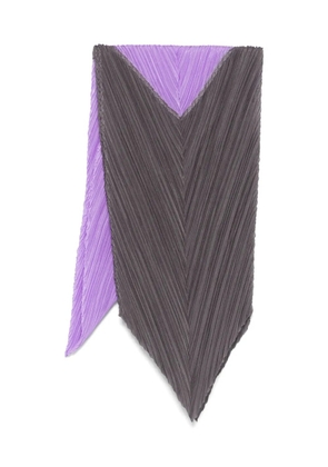 Pleats Please Issey Miyake Stella scarf - Purple