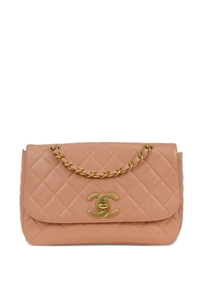 CHANEL Pre-Owned 2000-2001 quilted chain shoulder bag - Pink
