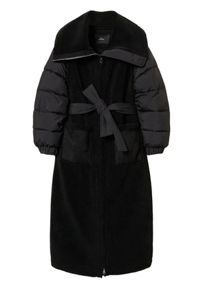 TWINSET faux-fur padded coat - Black