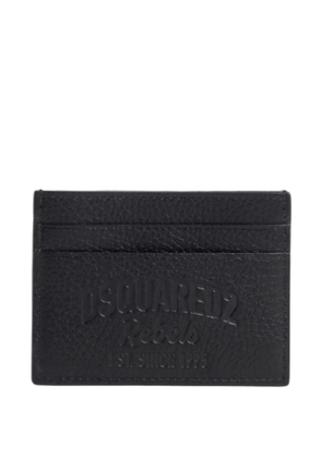 DSQUARED2 Rebels embossed card holder - Black