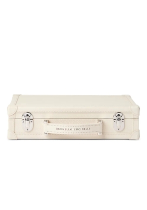 Brunello Cucinelli leather glasses organizer - Neutrals