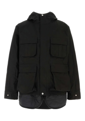 sacai ripstop jacket - Black