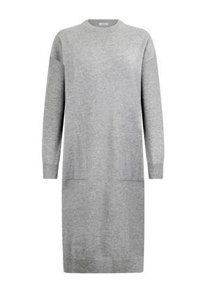 Peserico long-sleeve midi dress - Grey