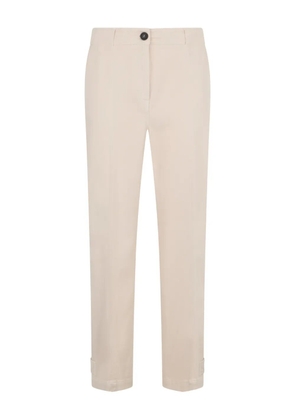Peserico buttoned straight trousers - Neutrals