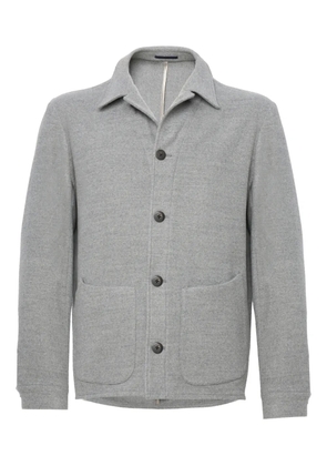 FRANZESE COLLECTION wool overshirt - Grey