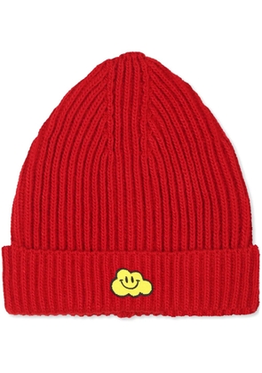 Ghayme cloud-appliqué beanie - Red