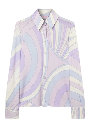 PUCCI Iride-print shirt - Purple