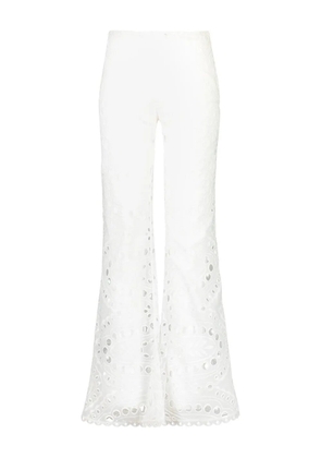 Charo Ruiz Ibiza Stern openwork-design trousers - White