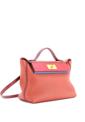 Hermès Pre-Owned 24/24 Bag Togo with Swift 29 satchel - Blue