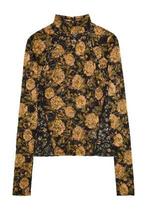 Free People Lyric long-sleeve blouse - Black