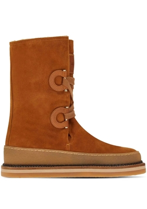 Ferragamo Winter calf-length boots - Brown