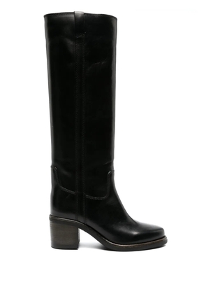 ISABEL MARANT Seenia 70mm leather boots - Black