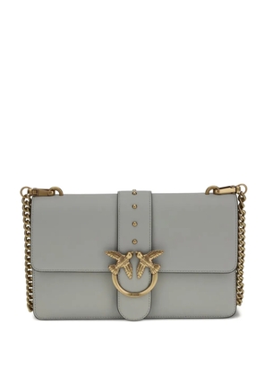 PINKO One Simply Love studded chain shoulder bag - Grey