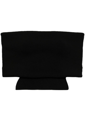 Christopher Esber cut-out knitted top - Black