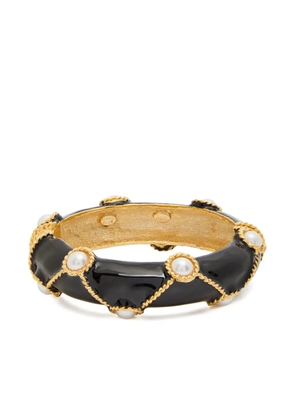 Kenneth Jay Lane braided-detail bracelet - Gold