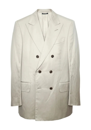 TOM FORD Atticus double-breasted blazer - Neutrals