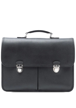 Louis Vuitton Pre-Owned 2011 Taiga Anton Briefcase business bag - Black
