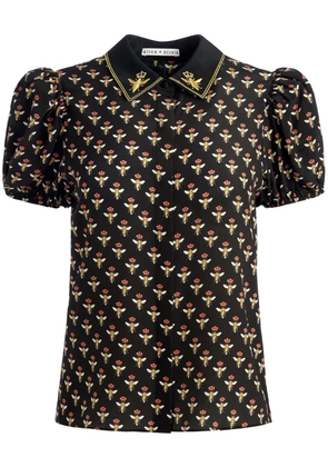 alice + olivia Willa blouse - Black