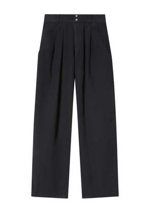 MARANT ÉTOILE Nadine pleated-detail trousers - Black